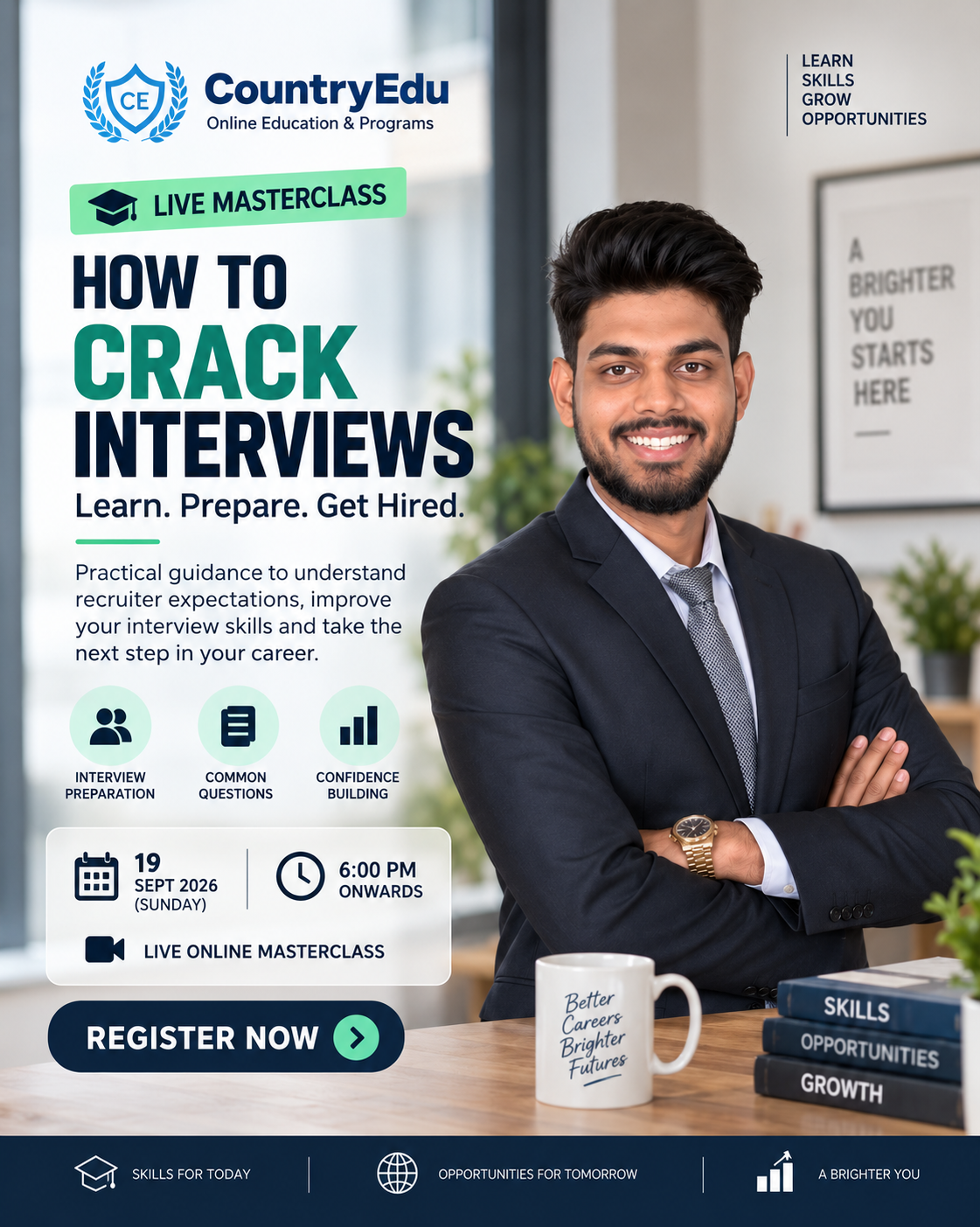 How to Crack Interviews Masterclass